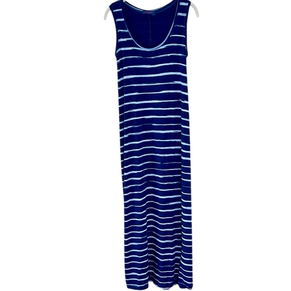 Fresh Produce Striped Scoop Neck Maxi Dress Sz S